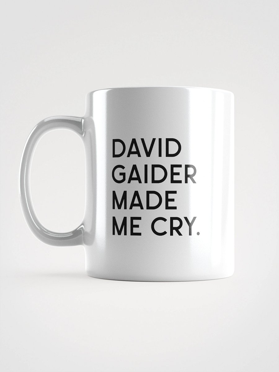 David Gaider Made Me Cry Mug product image (16)