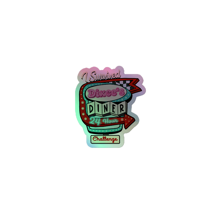 Dixee's Diner Holo Sticker product image (1)