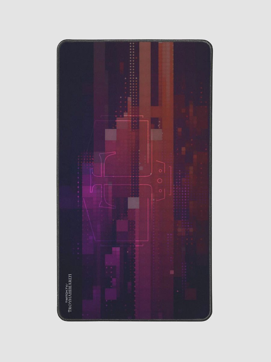 Desk Mat L: Glitch Logo product image (2)