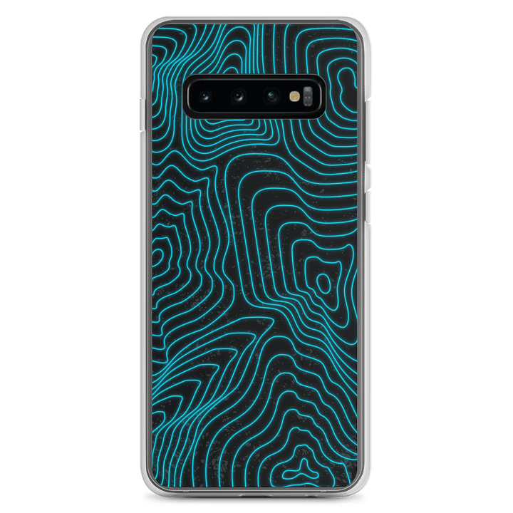 Neon Topographic Clear Case for Samsung® product image (2)