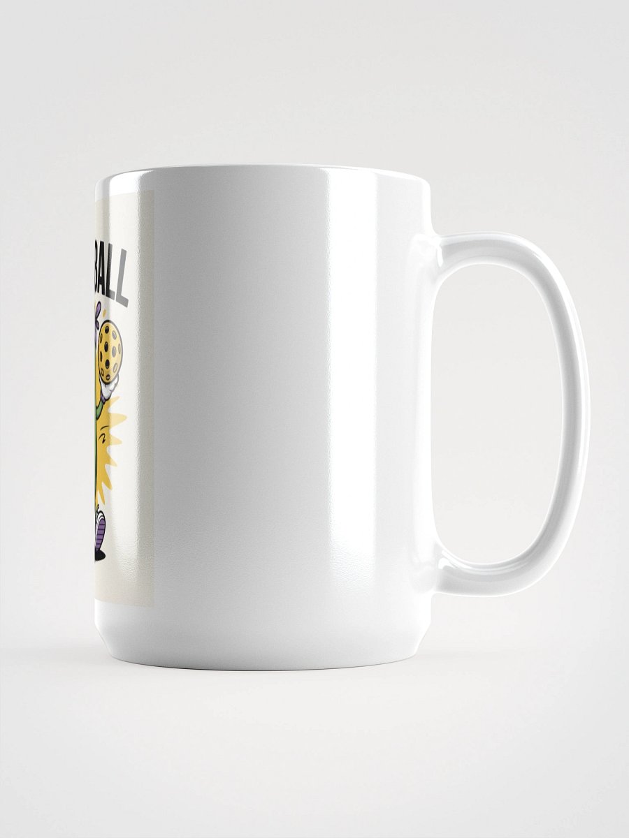 "Pickleball Power" Funny Cartoon Pickle Mug product image (1)