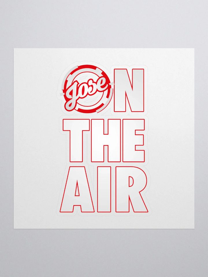 On The Air Sticker (Vertical) product image (3)