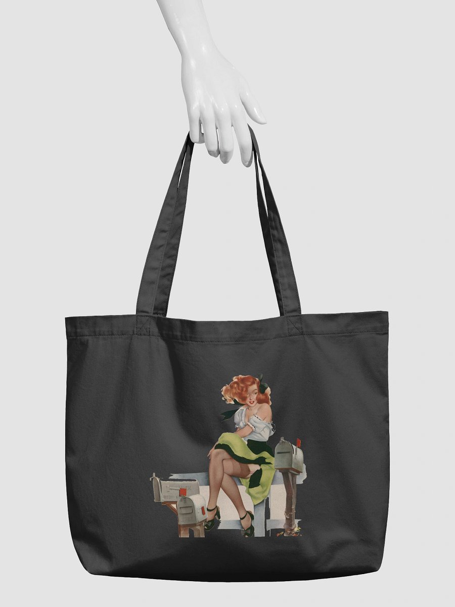 Vintage Vibes Organic Tote Bag product image (3)