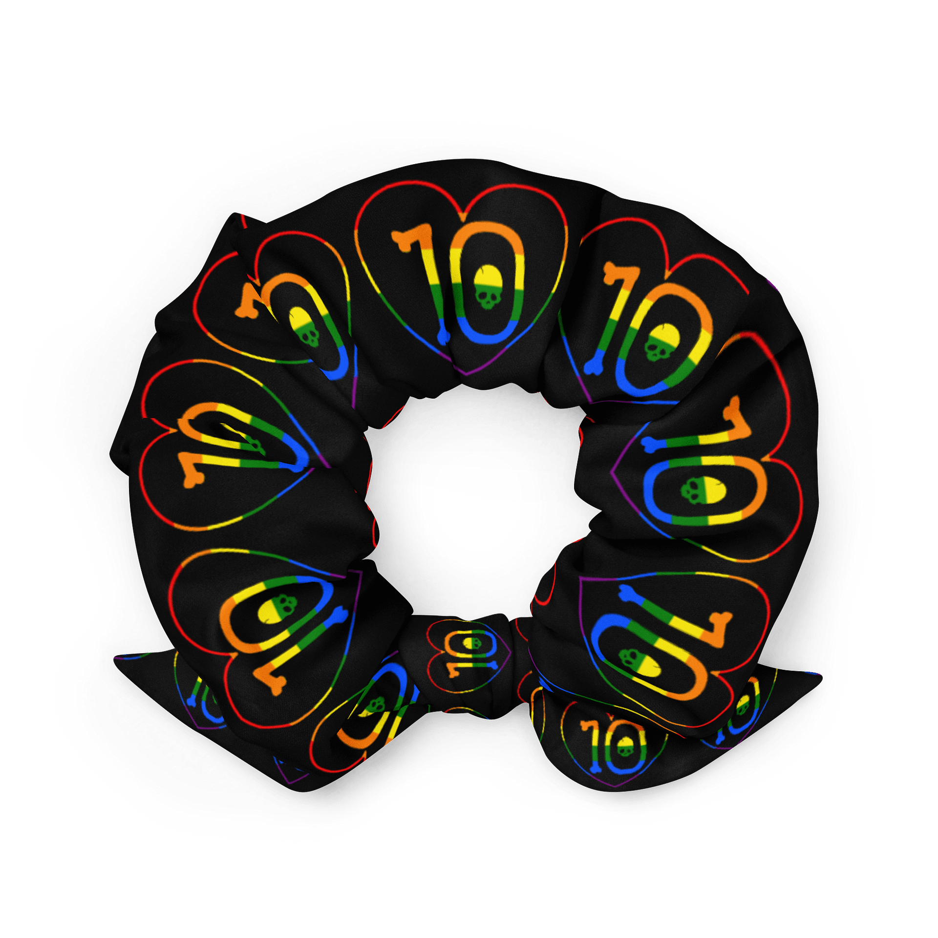 Rainbow Pride Scrunchie product image (2)
