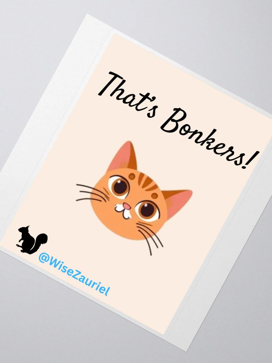 That's Bonker's Sticker product image (2)