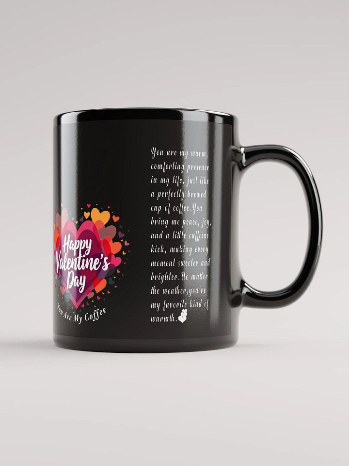 Coffee & Love, My Valentine Mug, Sips of Love, Caffeinated Romance, Warm Hugs Mug product image (1)