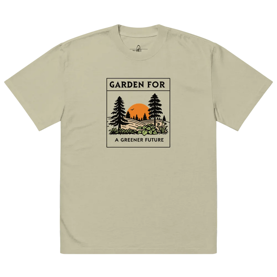 Garden for a Greener Future! Oversized Tee product image (2)