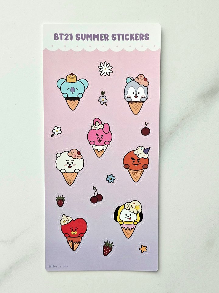 Summer: Sticker Sheet product image (1)