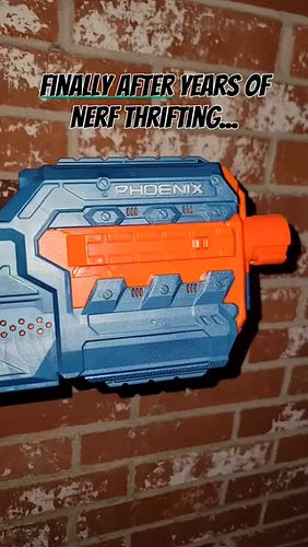 Finally after many years of Nerf Thrifting... 

#nerf #thrifting