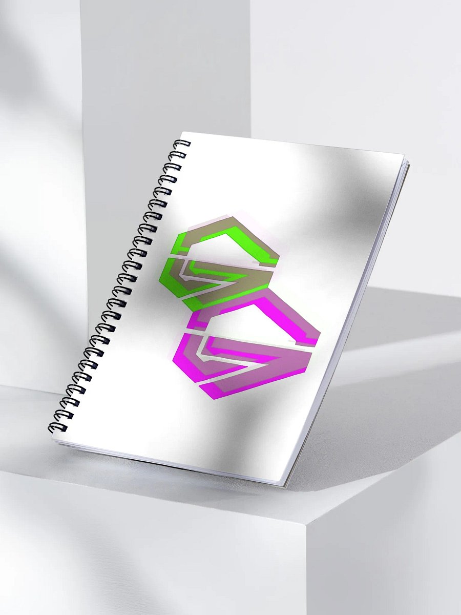 Spiral Notebook - White with GG Logo product image (3)
