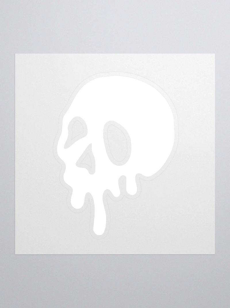 TEAM SKATE - Skull Sticker