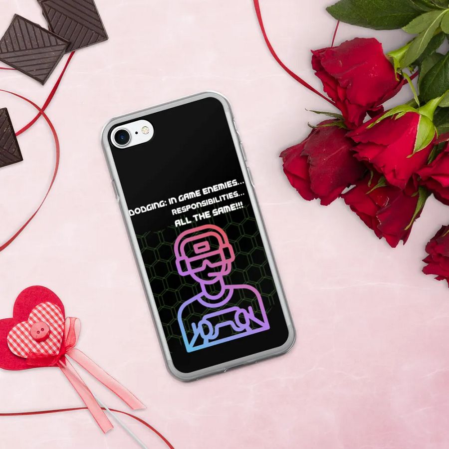 Gamer's Responsibility Dodger iPhone Case product image (335)