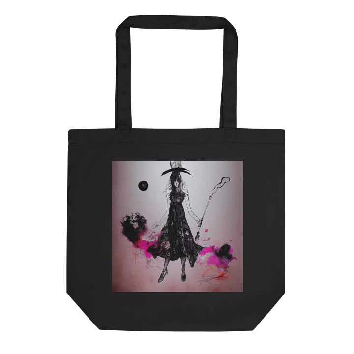 witchy Mystical Wanderer Organic Tote Bag product image (1)