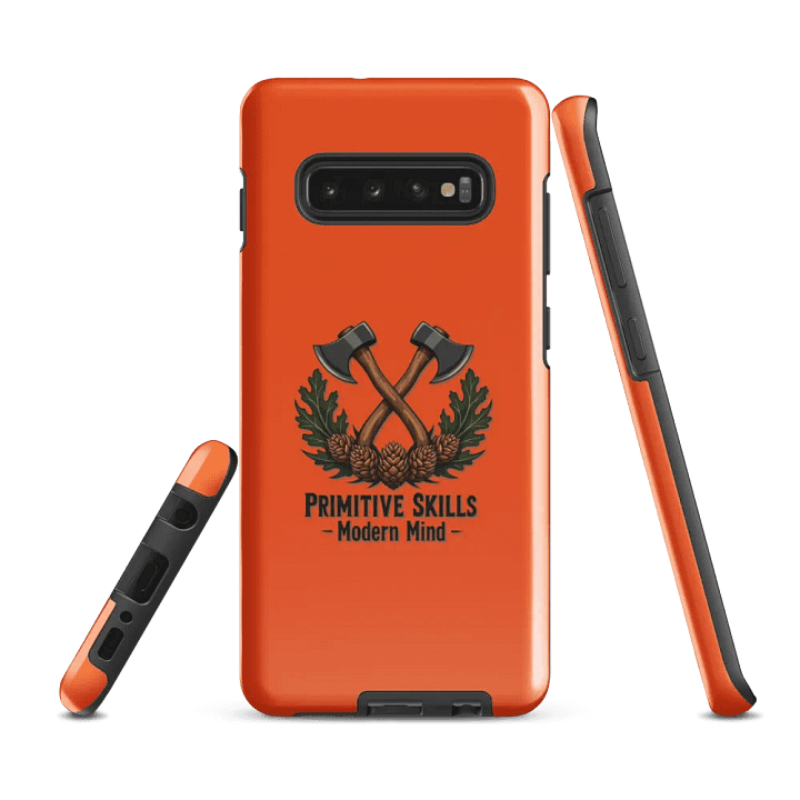 Bushcraft Tough Case | Orange Samsung Cover product image (2)
