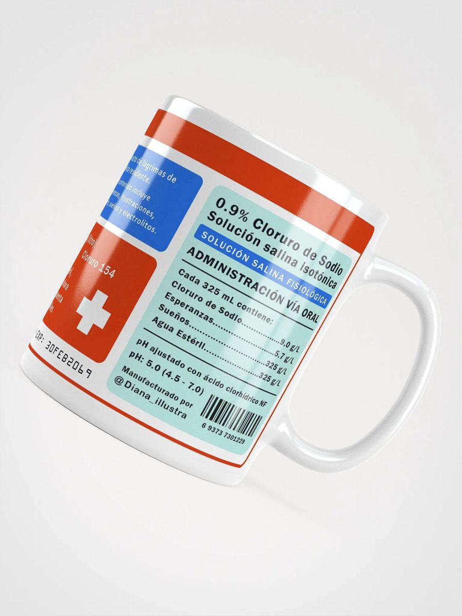 "Lágrimas de médico residente" (SPANISH) Ceramic mug product image (5)