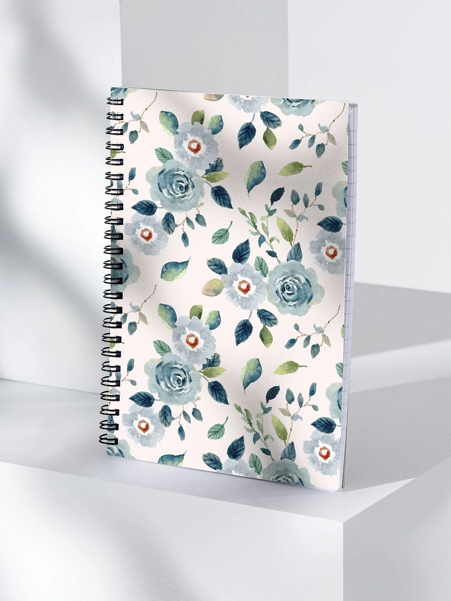 Blue Floral Notebook product image (4)