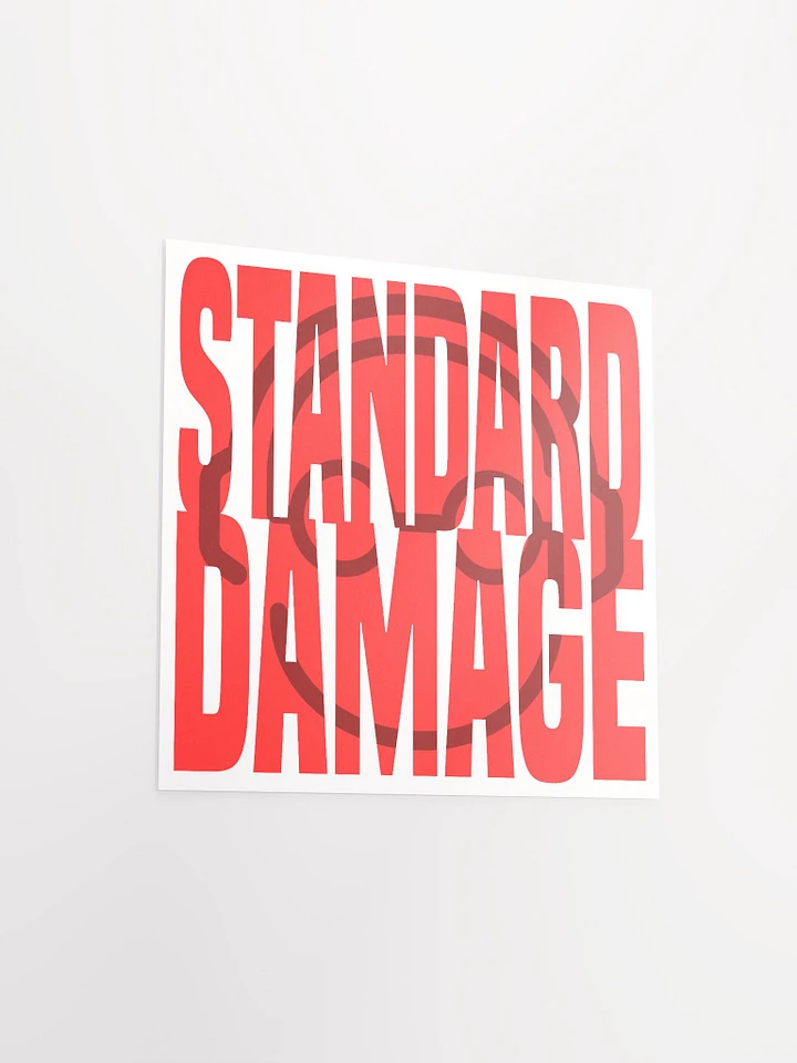 StandardDamage Red Poster: Supporting Trevor Project product image (1)