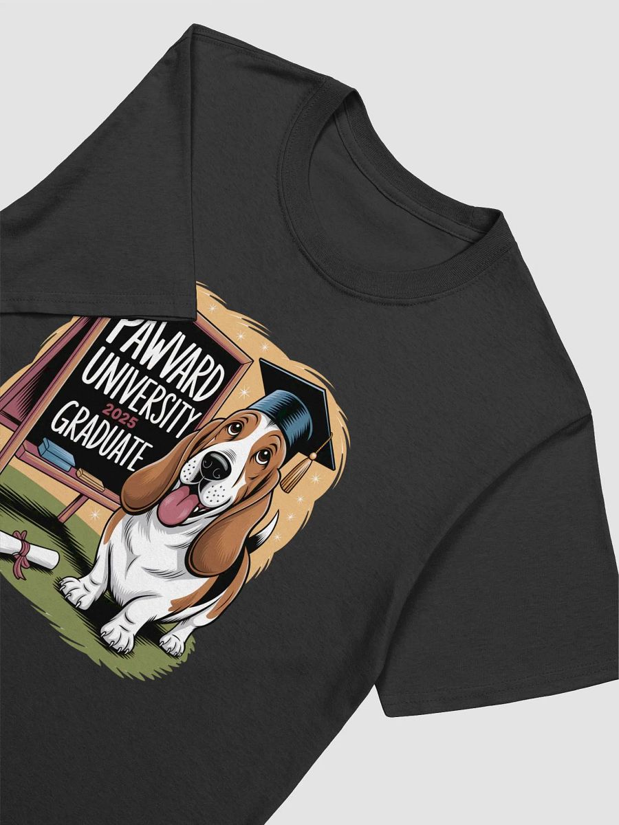 Pawvard University Basset Hound Graduate T-Shirt product image (21)