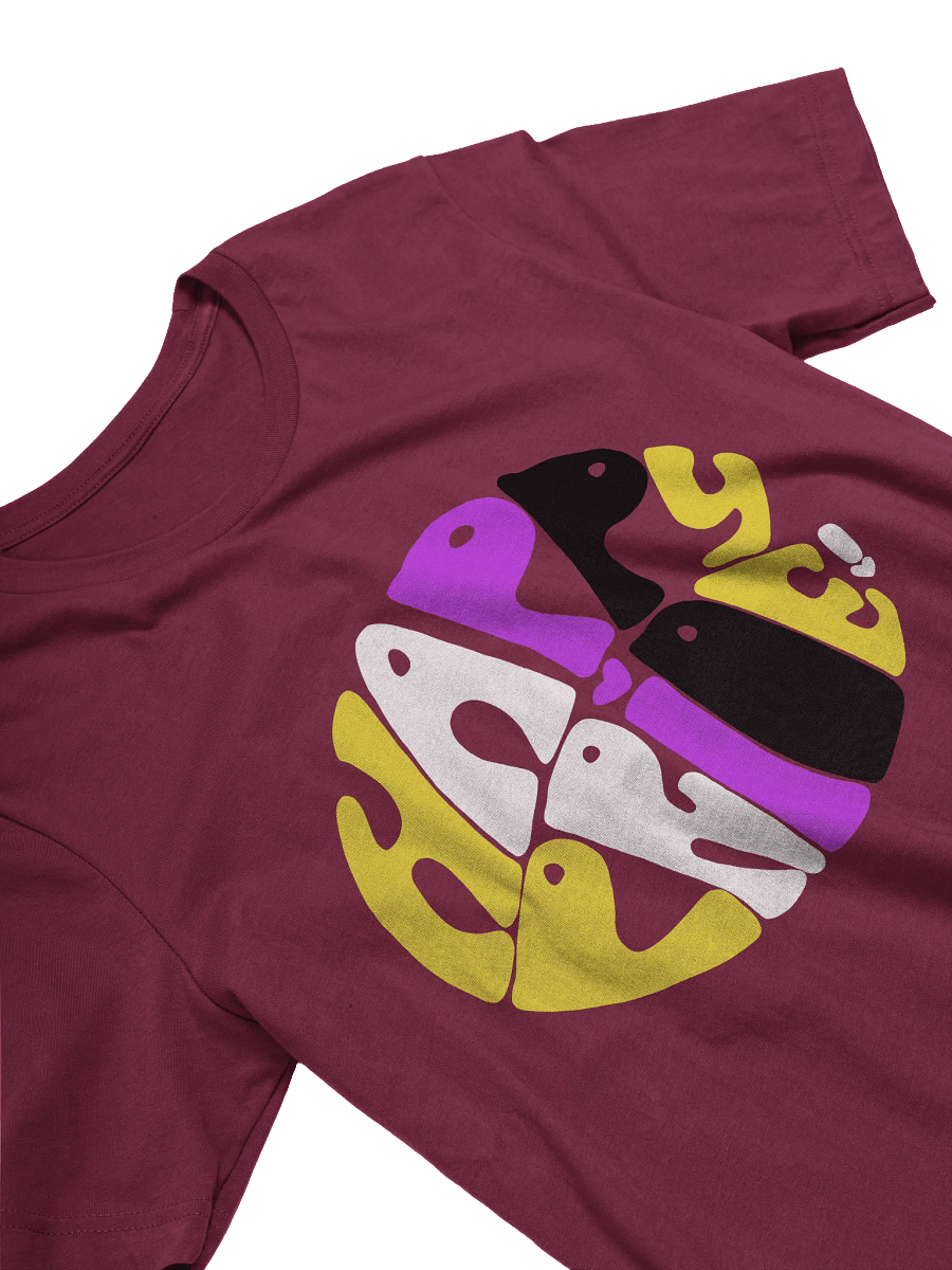 Nonbinary Happy Pride big print tee product image (3)