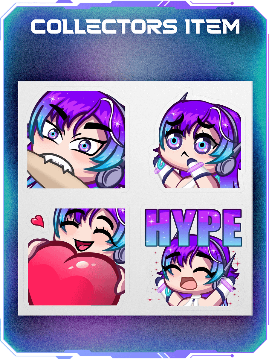 Stickers: Emotes Pt 1 product image (1)