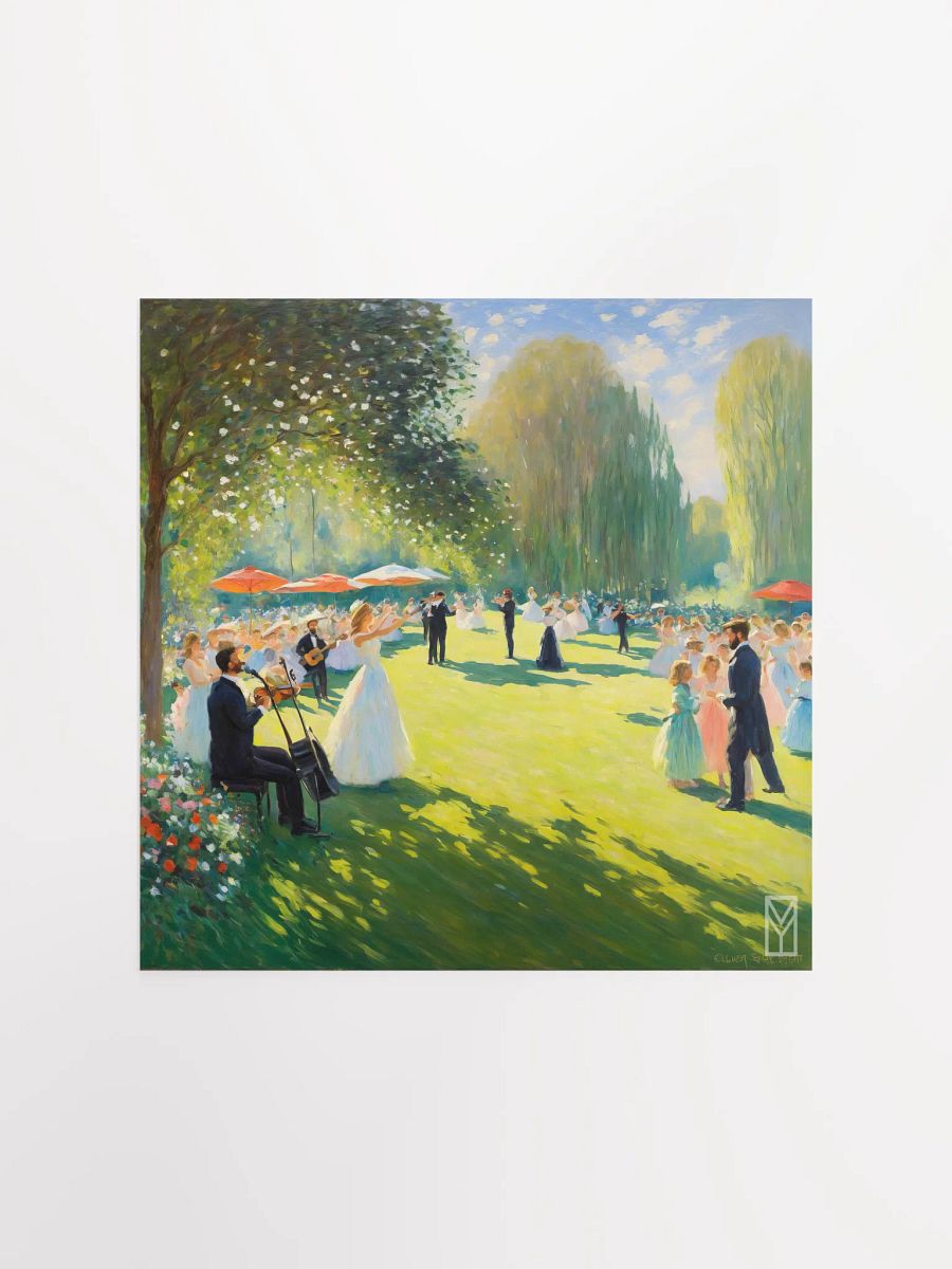 Poster Glow of the Tour: An Impressionist Interpretation product image (1)
