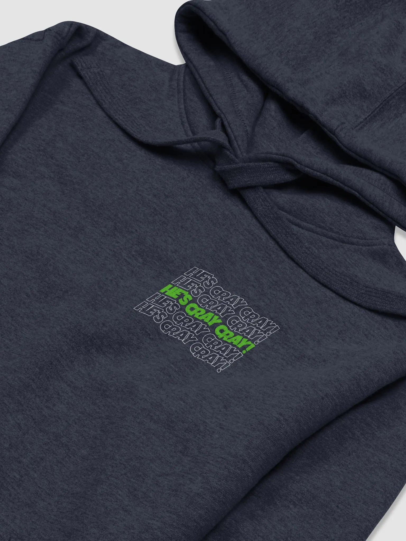 He's Cray Cray! Hoodie (green/white) product image (2)