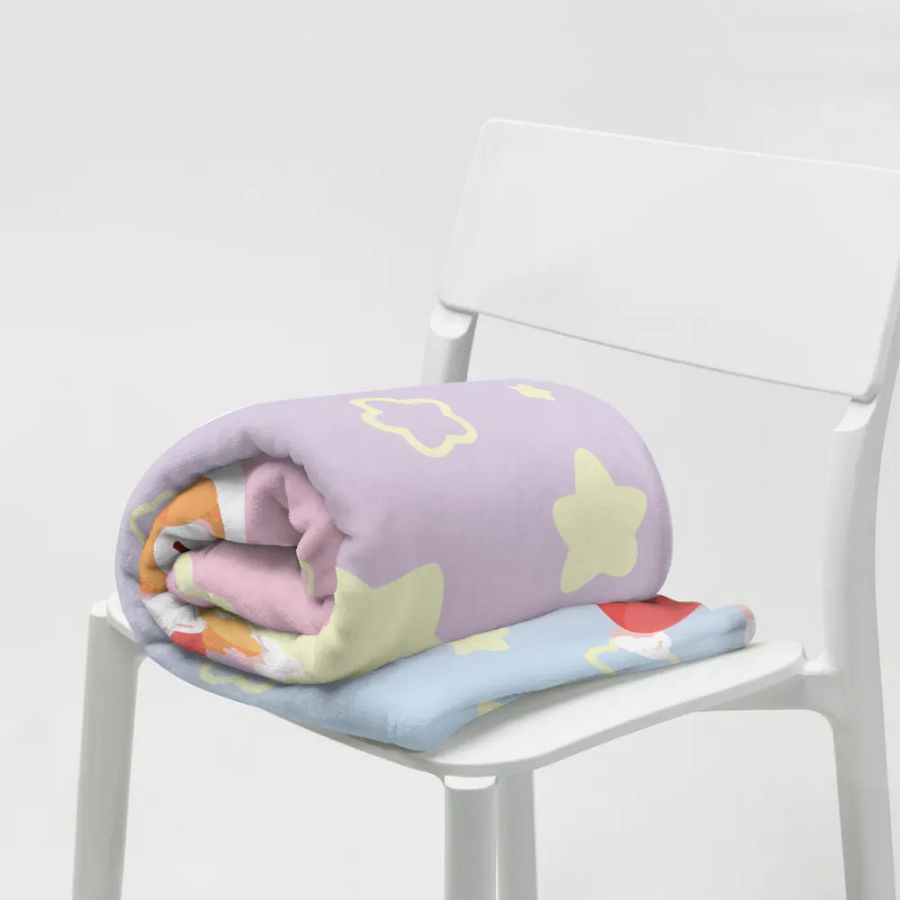 Sleep Star Team Throw Blanket product image (7)