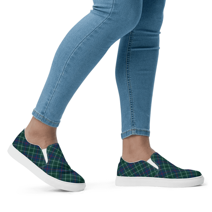 Duncan Tartan Women's Slip-On Shoes product image (7)