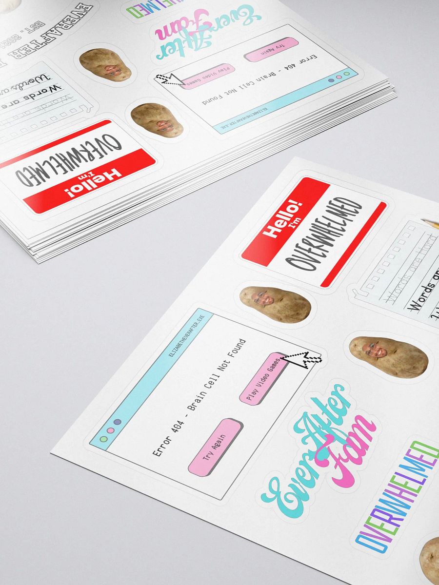 EverAfter Fam Sticker Sheet product image (5)