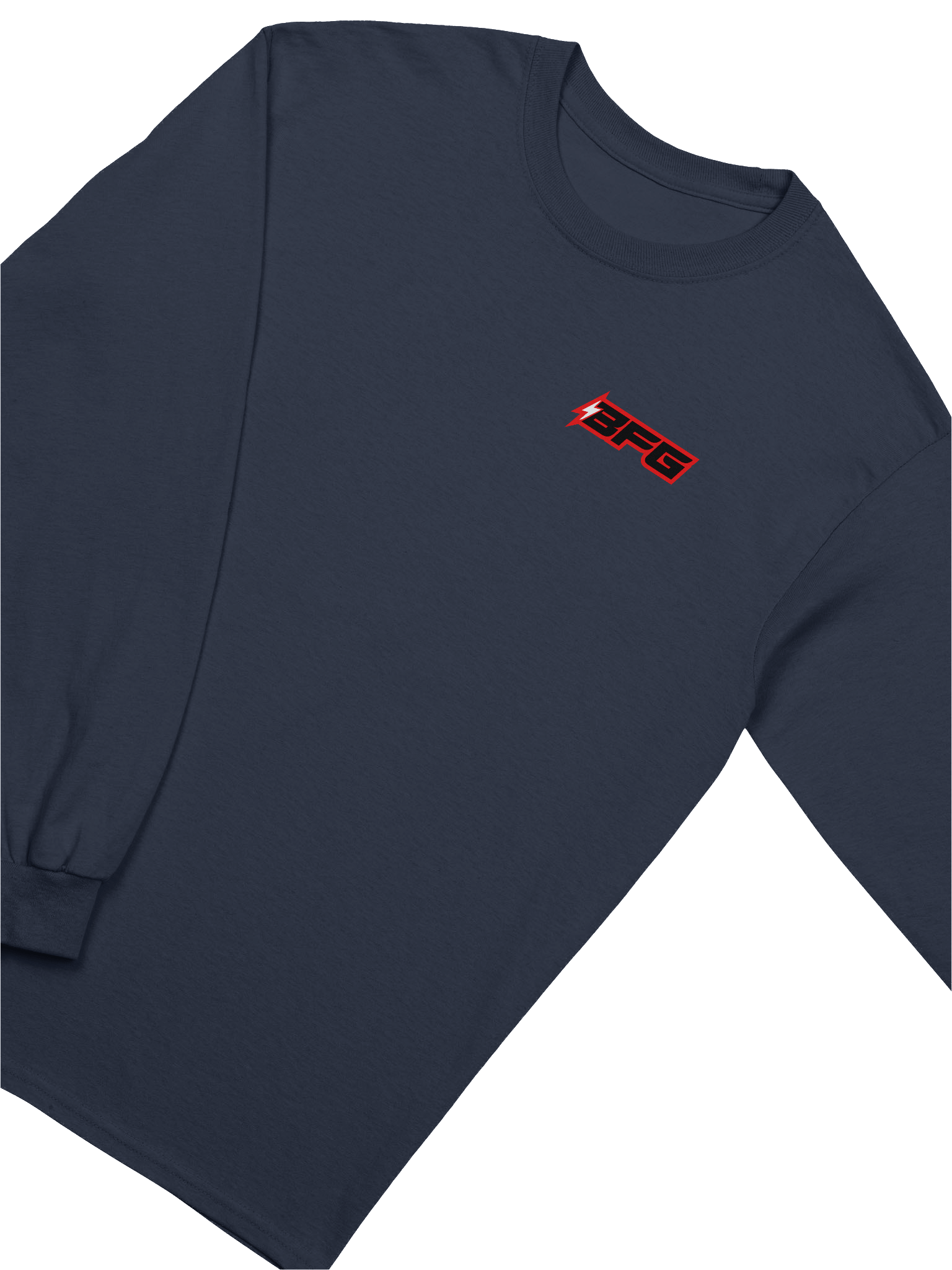 BFG x Shazamgaming Lightning Long Sleeve - Classic Red on White product image (3)