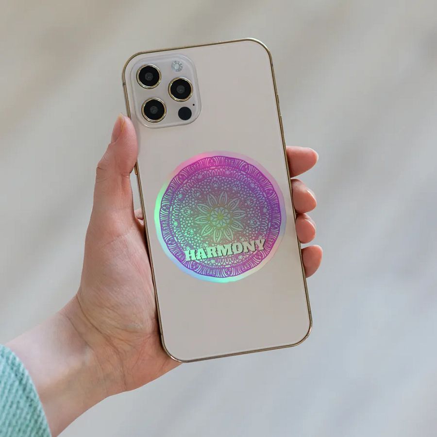 Harmony Mandala Holographic Sticker Sheet product image (2)