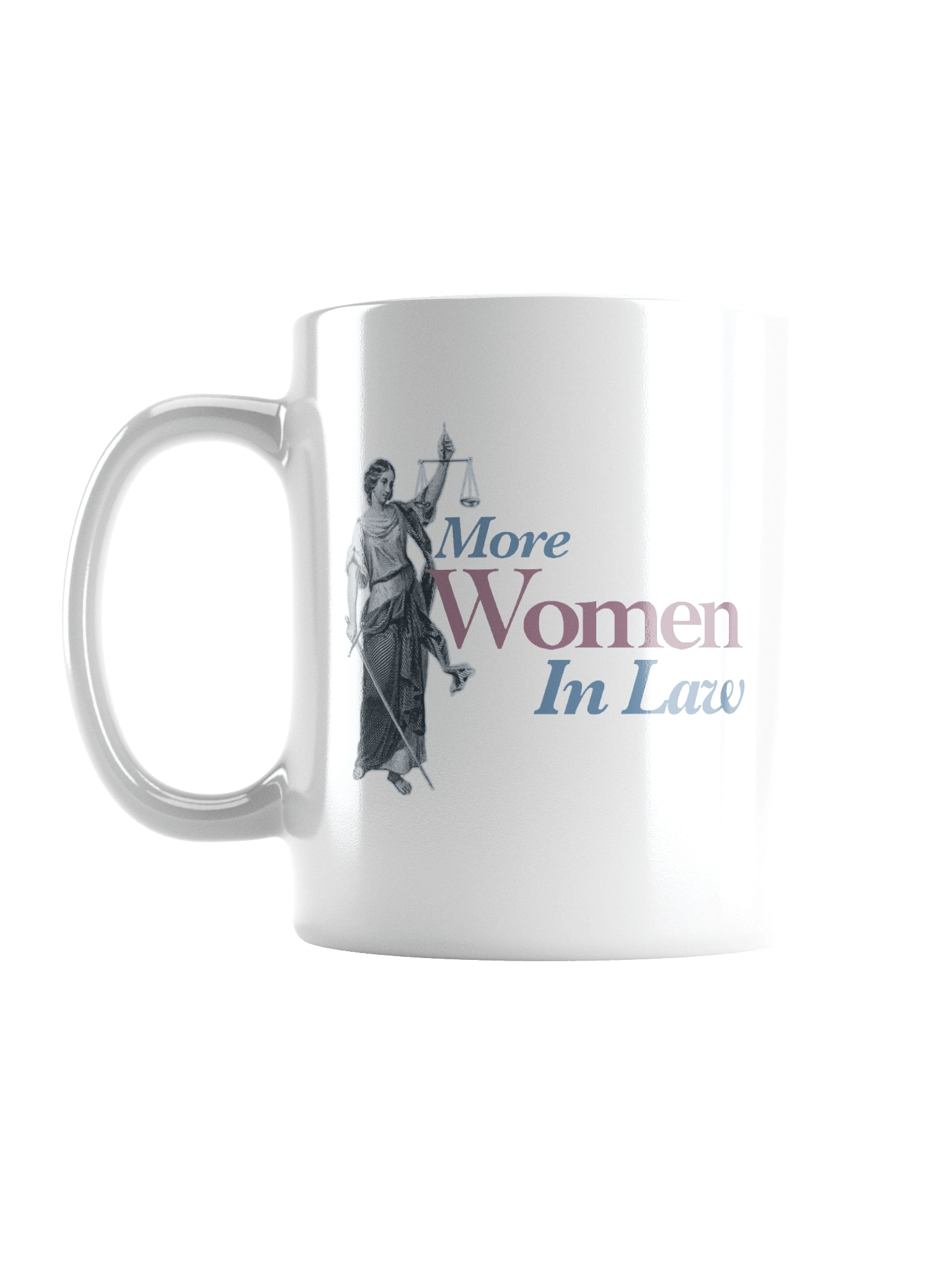 More Women In Law White Glossy Mug product image (1)