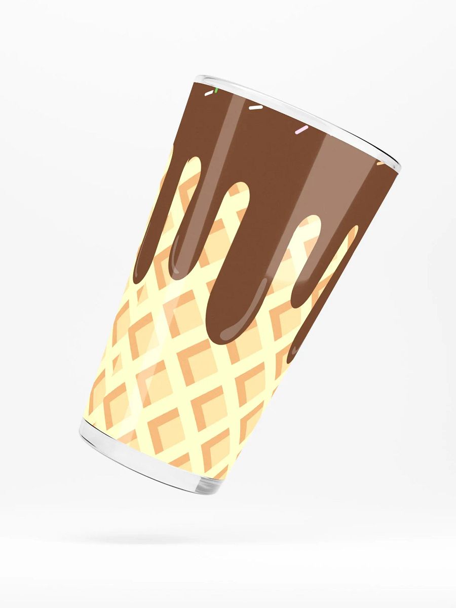 Chocolate Drip Waffle Shaker Pint Glass product image (5)
