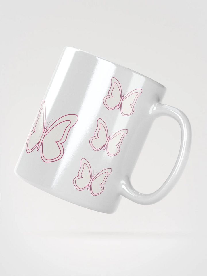 Pink Butterfly Highlight Symphony Mug product image (4)