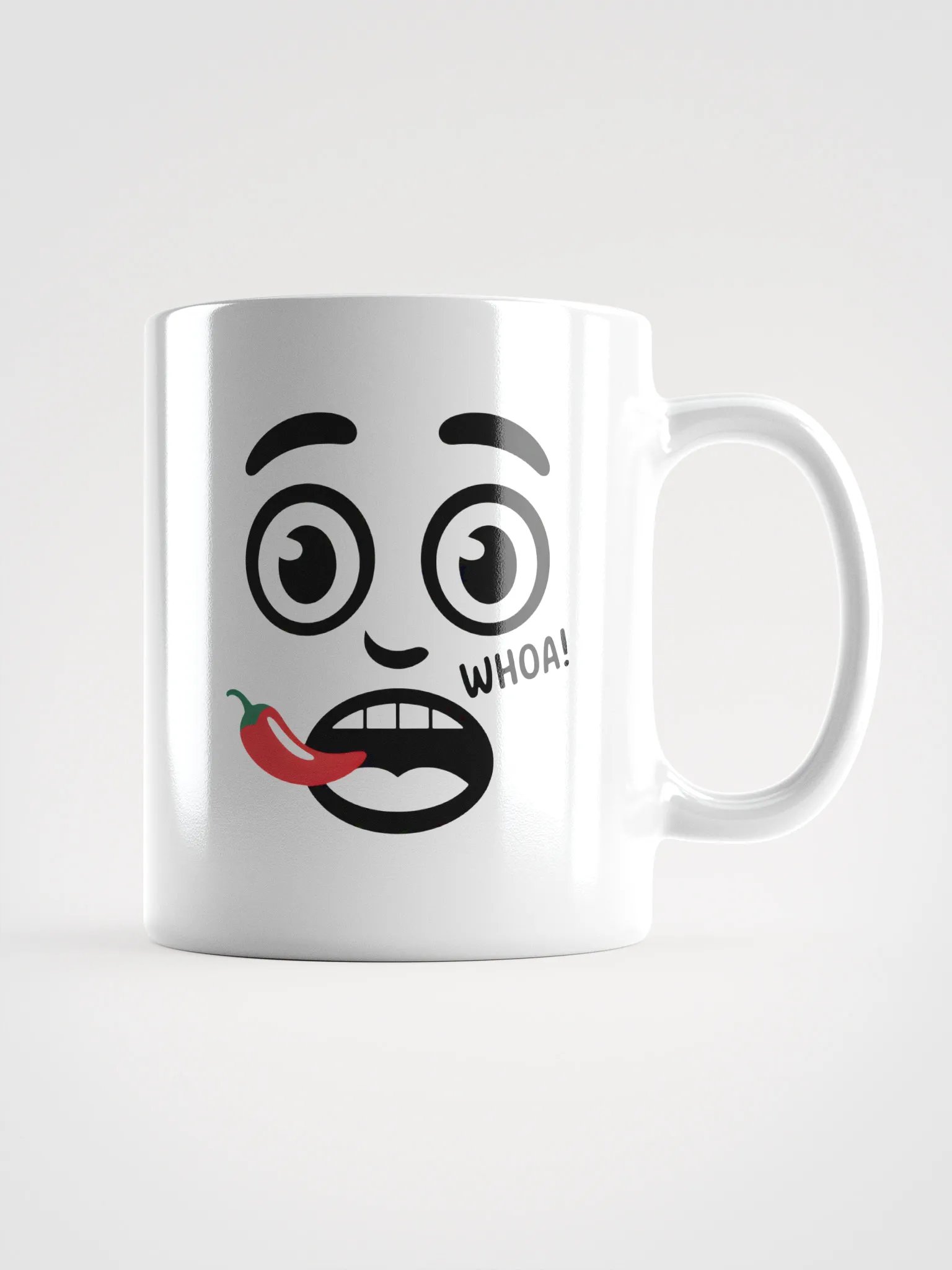 Spicy Face "Whoa!" Mug product image (1)