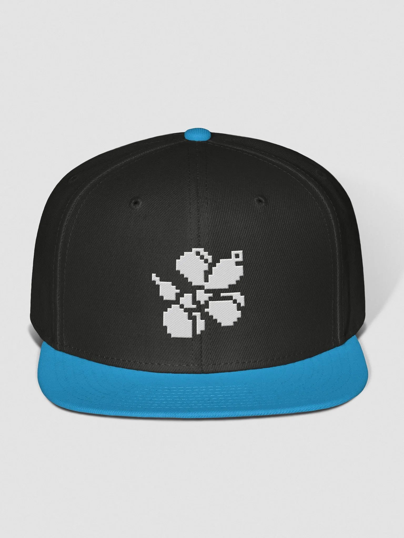Pixie Dog Snapback (white on dark) product image (8)