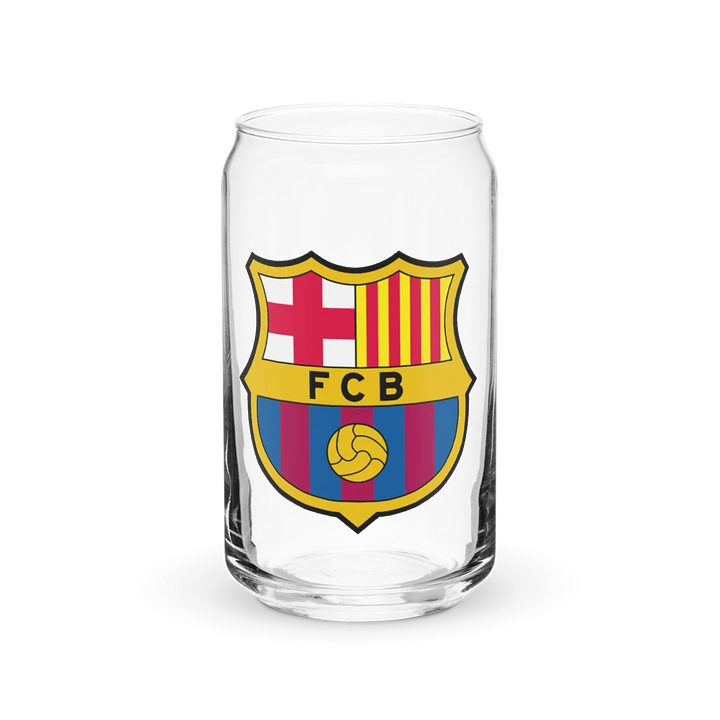 Barcelona Soccer Team - Can-Shaped Glass product image (1)