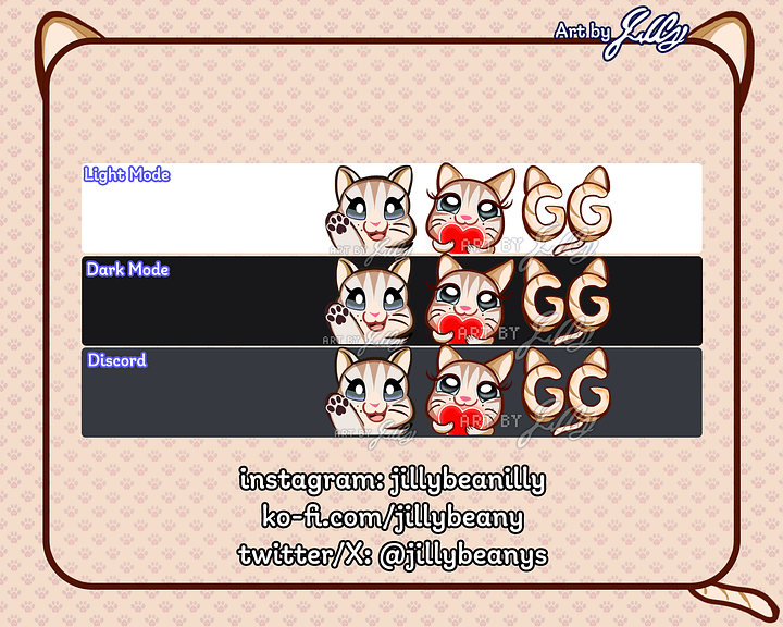 Animated Kitty Cat Emotes product image (2)