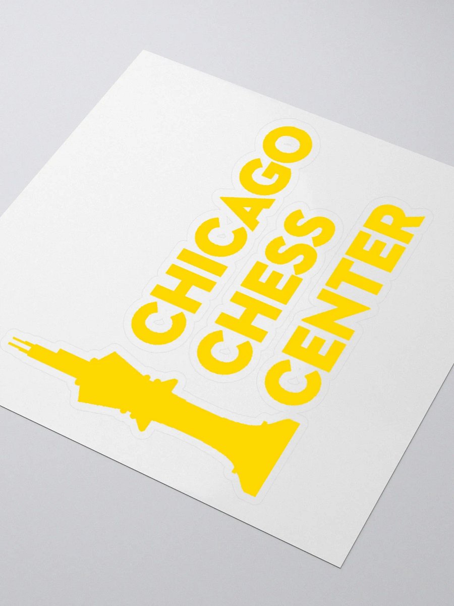Yellow CCC Sticker product image (3)