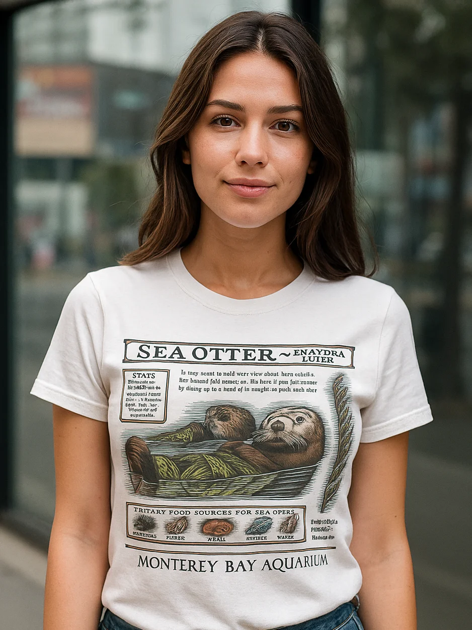 Monterey Bay Aquarium Otter Shirt Taylor Swift product image (1)