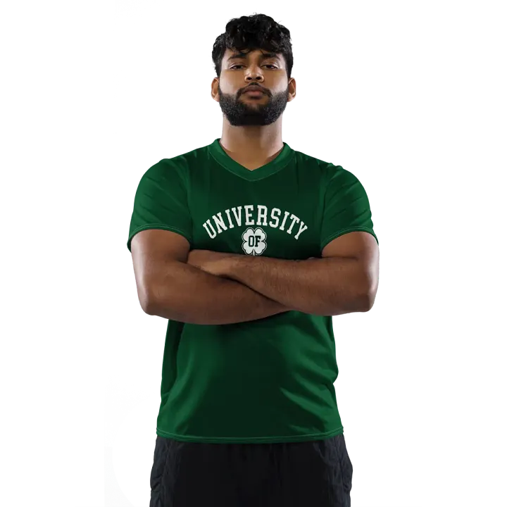 University of Shenanigans ☘️ 100% Recycled Unisex Sports Jersey ♻️ product image (2)