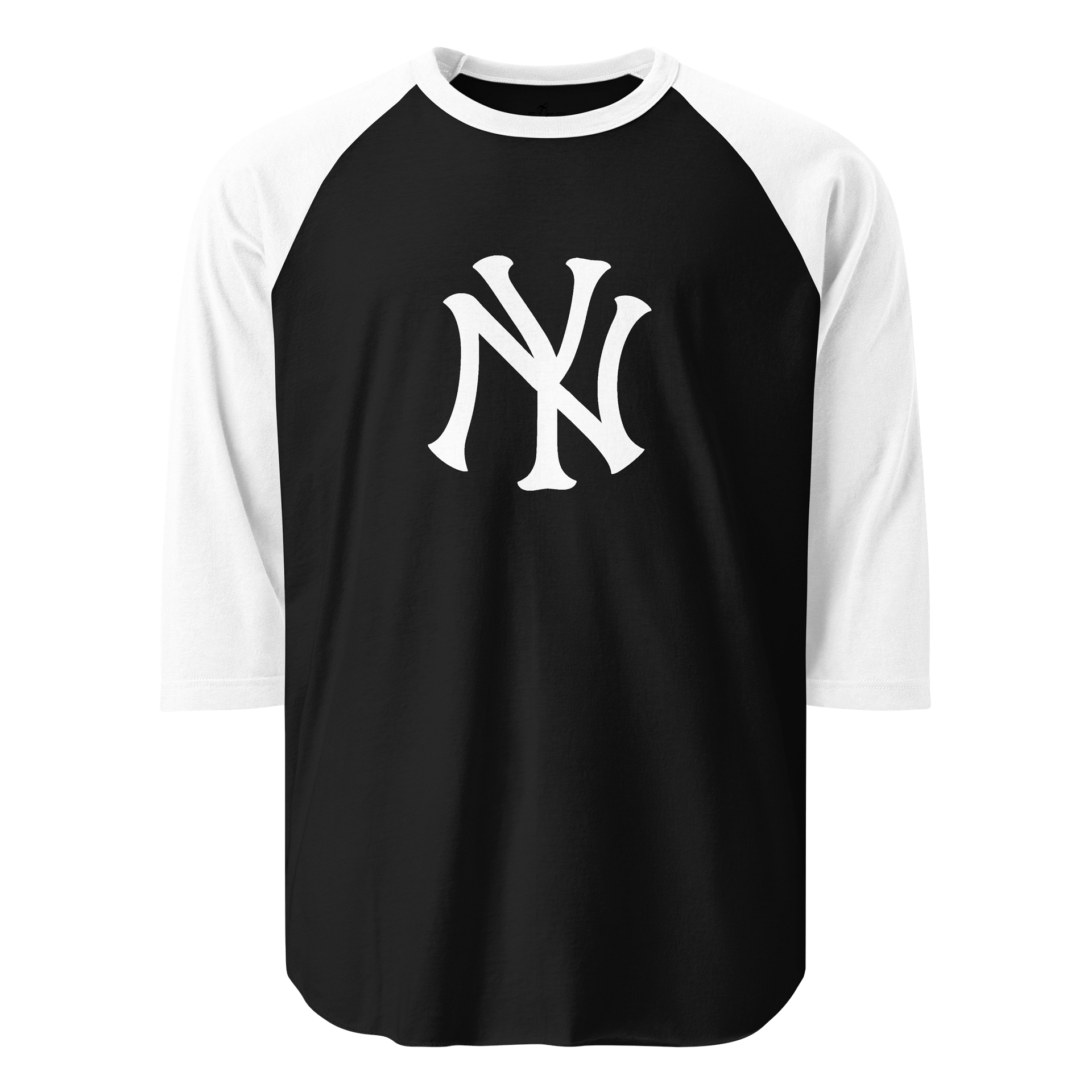 NY Monogram Raglan Sleeve Tee – Classic Unisex Fit product image (1)