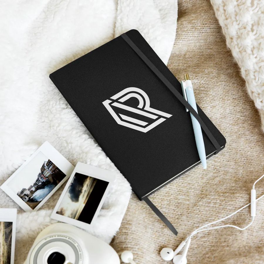 White Logo Notebook product image (10)