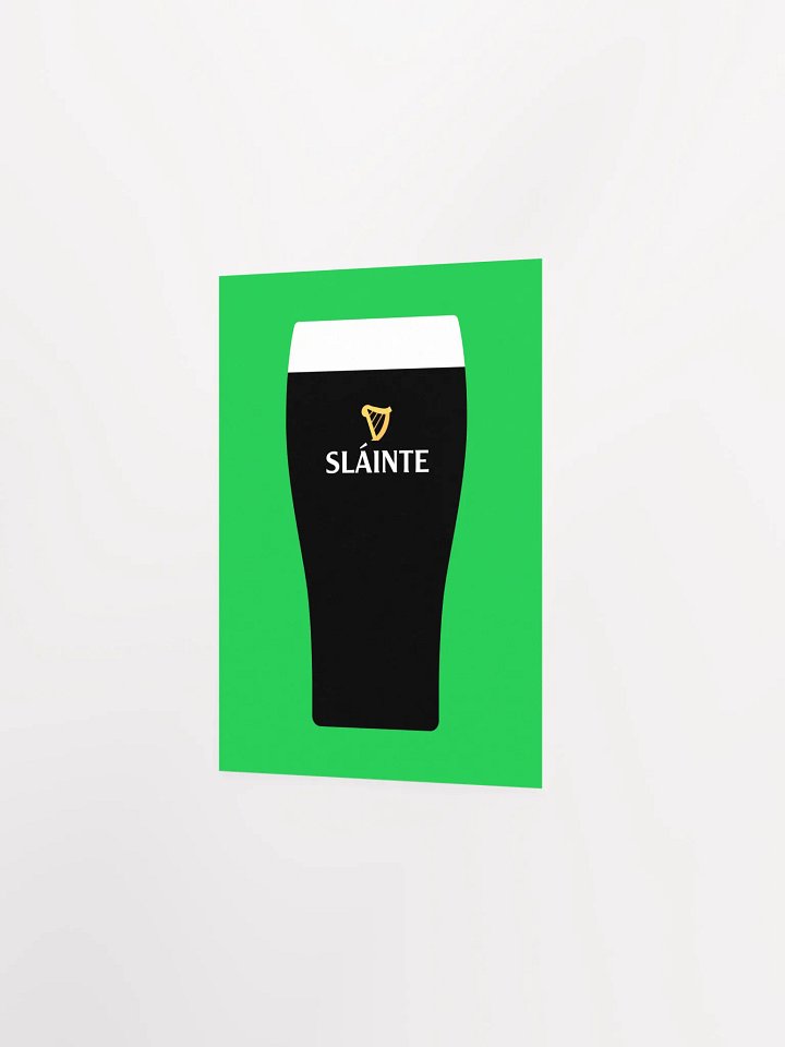 Sláinte - Pint of the Black Stuff Print product image (12)