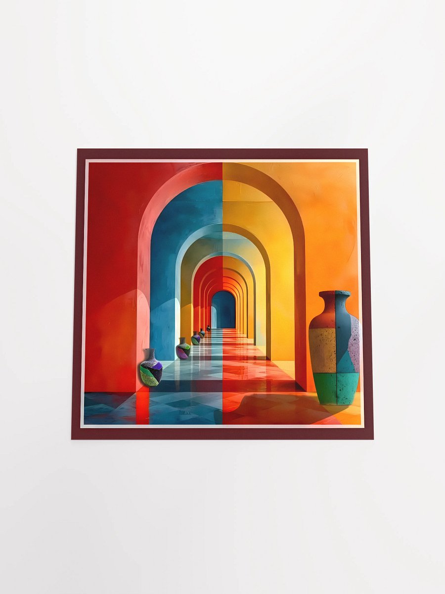 Vibrant Doorways Perspective Poster product image (18)