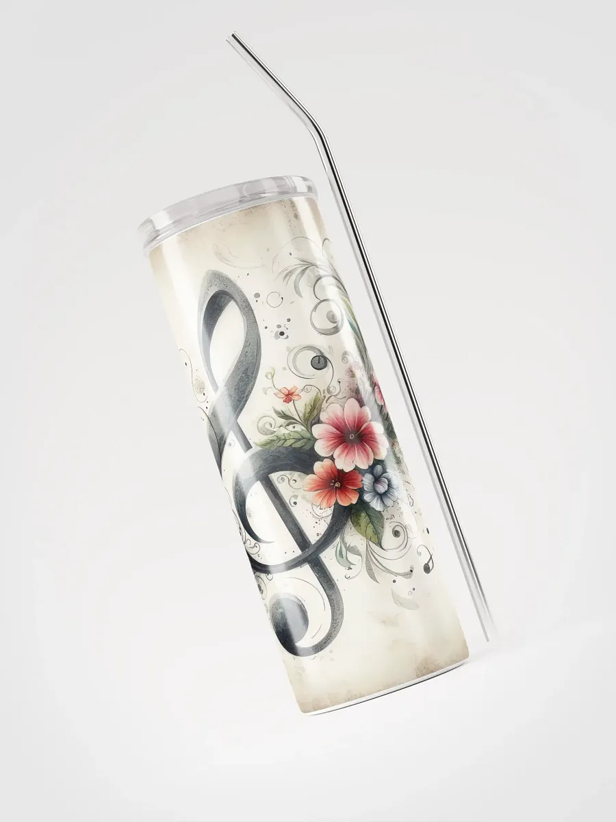 Melodic Garden Stainless Steel Tumbler product image (4)