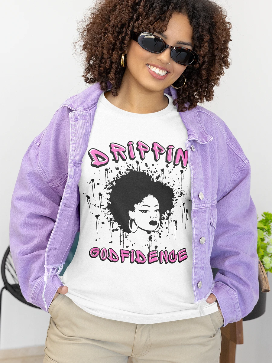 Pink- Drippin' Godfidence T-Shirt product image (10)