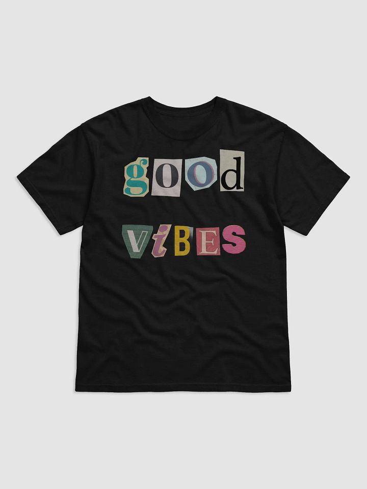 Good VIBES Typography T-Shirt product image (2)