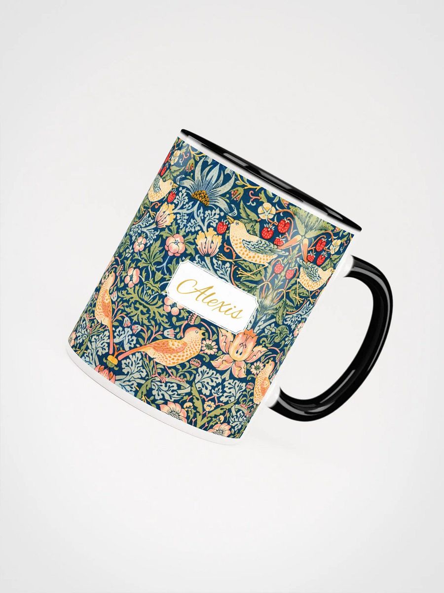 Personalized Strawberry Thief Coloured Mug product image (4)