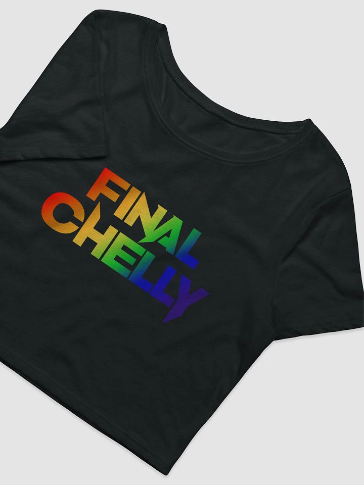 Pride Final Chelly Logo Womens Printed Crop Top product image (2)